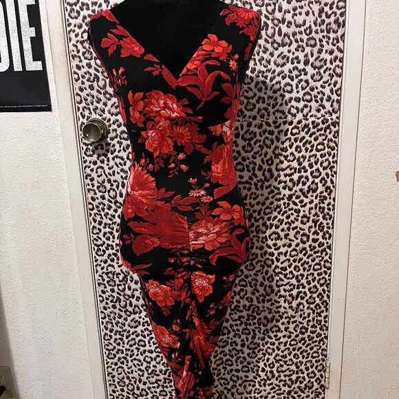 Black and Red ASOS Dress - Picture 1 of 3